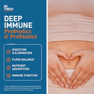 Foto 3 | Suplemento Dr. Tobias Deep Immune Probiotics 60 Cápsulas - Venta Internacional