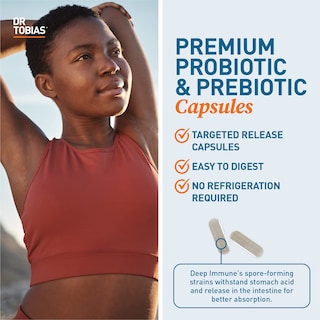 Foto 4 | Suplemento Dr. Tobias Deep Immune Probiotics 60 Cápsulas - Venta Internacional