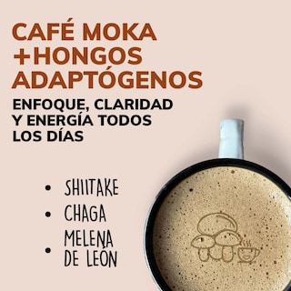 Foto 2 | Suplemento Alimenticio Beyond Vitamins Cafe Soluble Moka Con Hongos, Melena De Leon, Chaga Y Shiitake 256.5 Mg