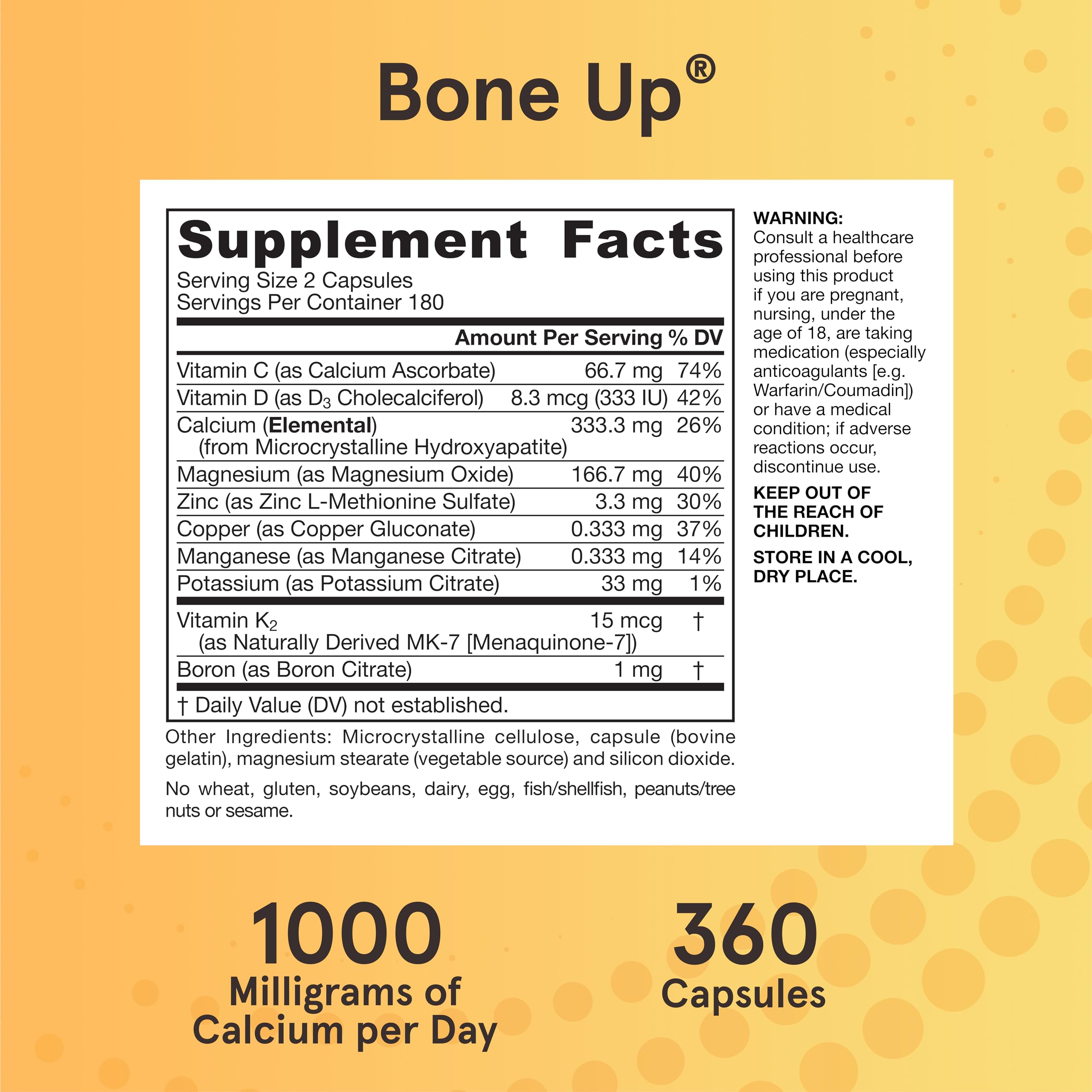 Foto 6 pulgar | Suplemento Jarrow Fórmulas Boneup 360 Cápsulas Bone Support - Venta Internacional
