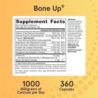 Foto 5 | Suplemento Jarrow Fórmulas Boneup 360 Cápsulas Bone Support - Venta Internacional