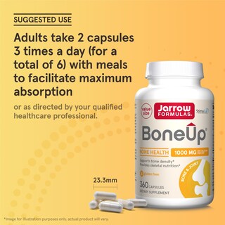 Foto 6 | Suplemento Jarrow Fórmulas Boneup 360 Cápsulas Bone Support - Venta Internacional