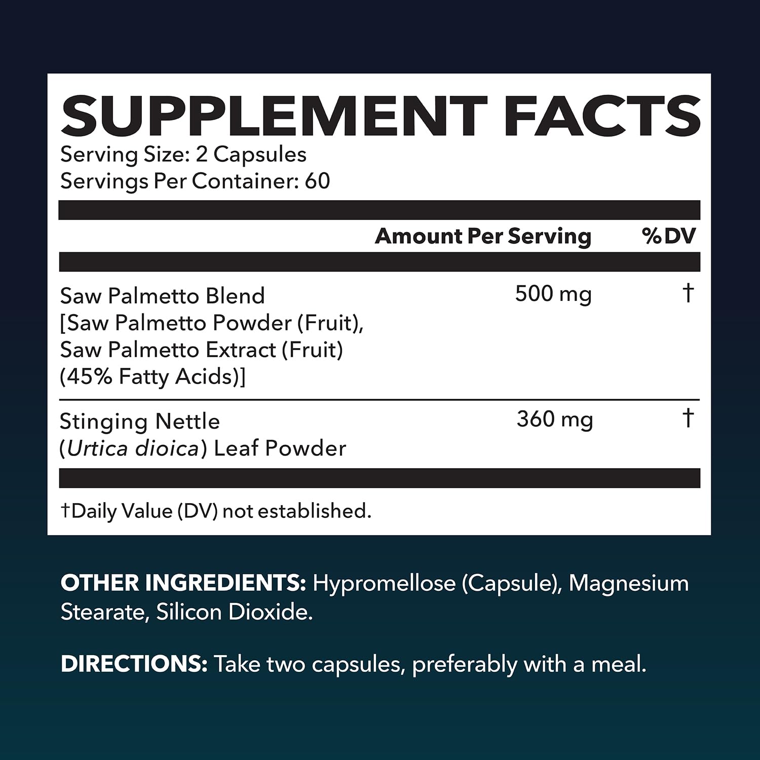 Foto 3 pulgar | Suplemento de Palma Enana Americana De Havasu Nutrition Con Ortiga - Venta Internacional