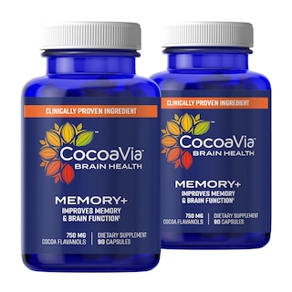 Foto 1 | Suplemento Cocoavia Memory+ Brain 180 Cápsulas 750 Mg - Venta Internacional