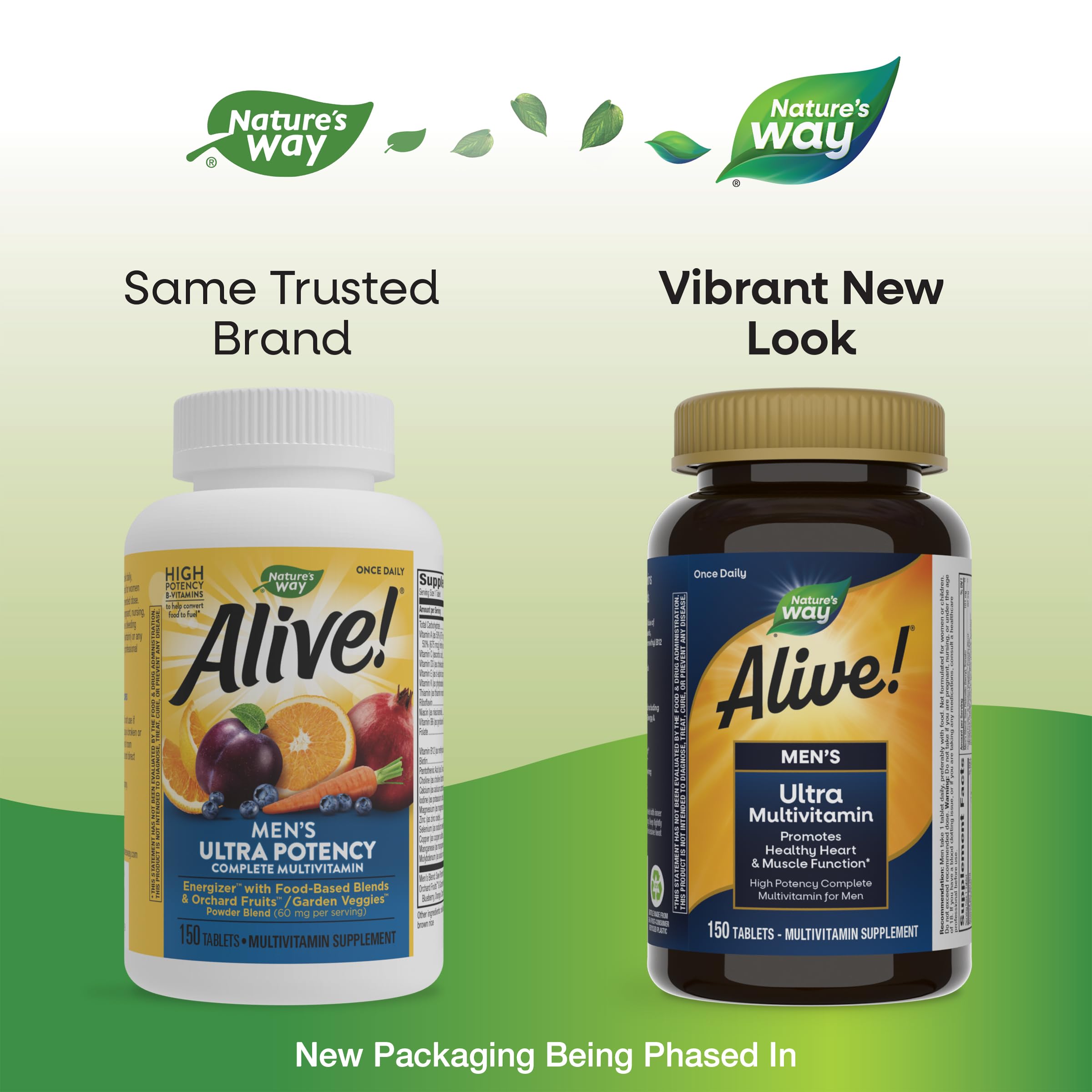 Foto 3 pulgar | Multivitamínico Nature's Way Alive! Men's Daily Ultra 150 Comprimidos - Venta Internacional