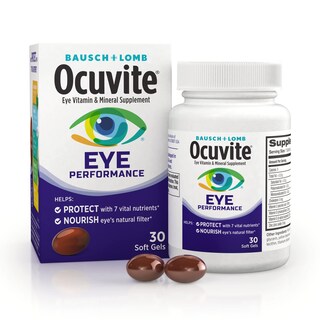 Foto 1 | Suplemento Ocuvite Bausch + Lomb Eye Performance 30 Cápsulas Blandas - Venta Internacional
