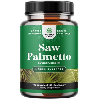 Foto 1 | Suplemento de Extracto de Palma Enana Americana Natures Craft 100 Cápsulas - Venta Internacional