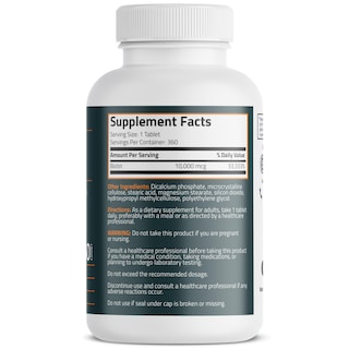 Foto 2 | Suplemento Bronson Biotina de 10,000 Mcg - Venta Internacional