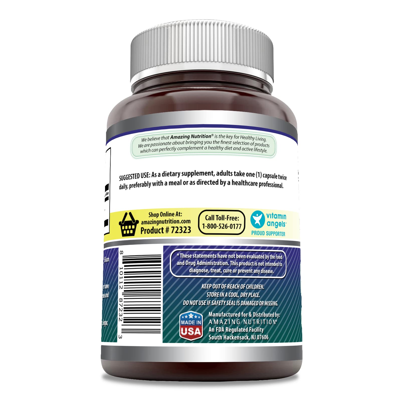 Foto 4 pulgar | Suplemento De Ácido Alfa Lipoico De Amazing Formulas 300 Mg X240 - Venta Internacional.