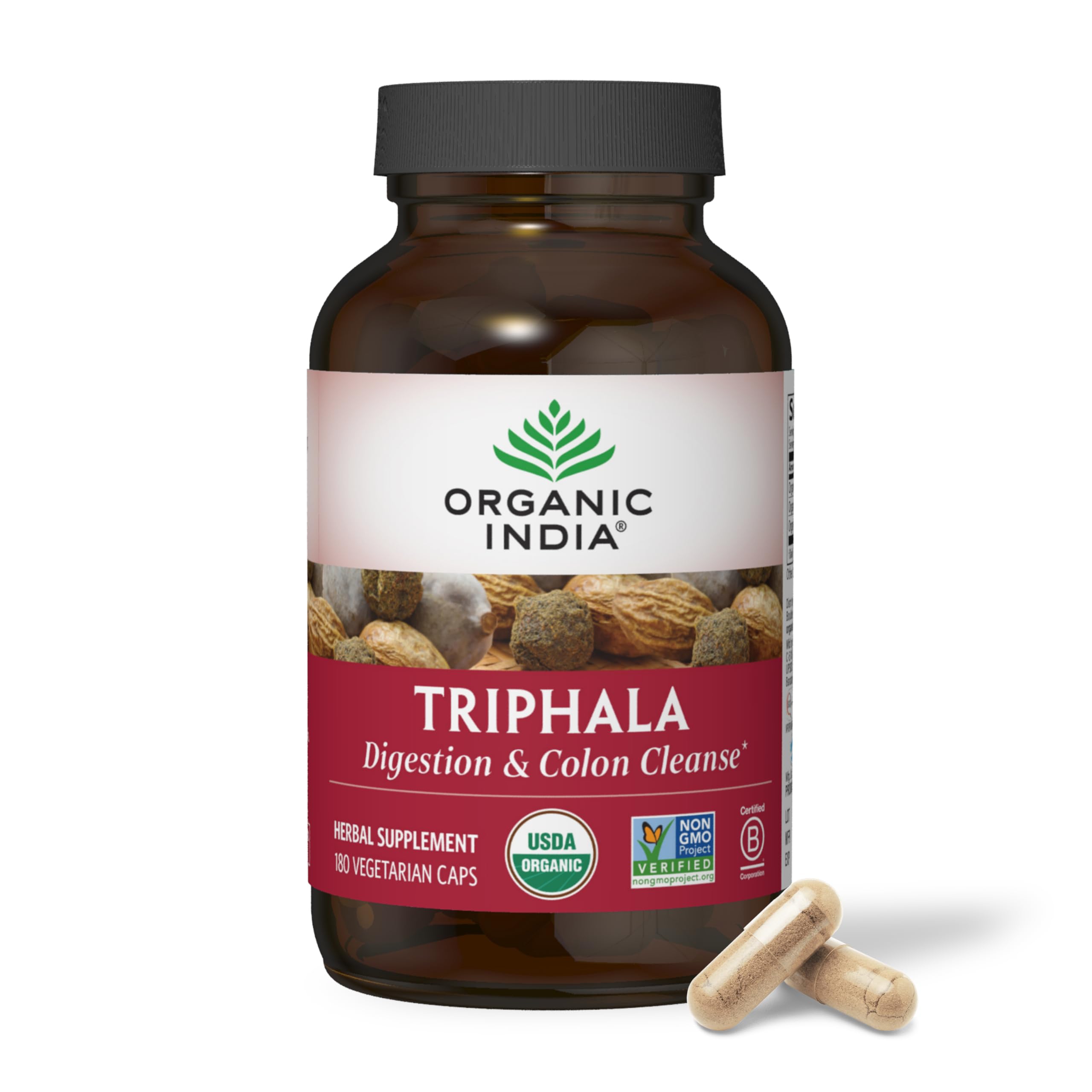 Foto 8 pulgar | Suplemento Organic India Triphala Capsules 180 Unidades - Venta Internacional