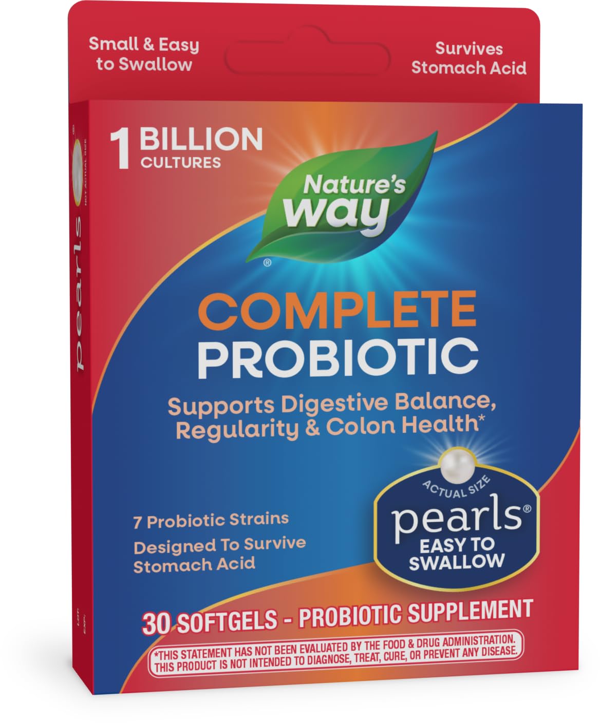 Foto 2 pulgar | Suplemento Nature's Way Complete Probiotic Pearls 30 Cápsulas Blandas - Venta Internacional
