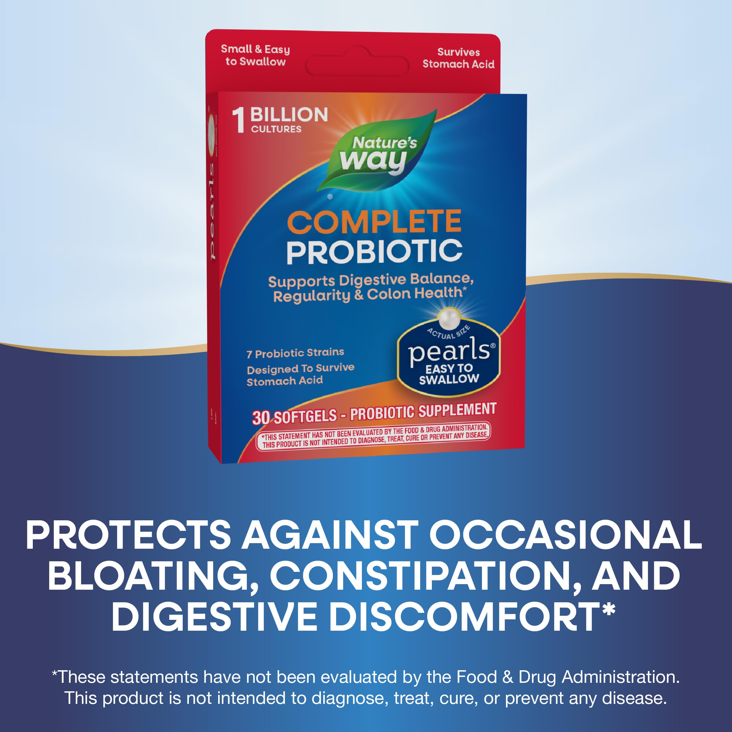 Foto 5 pulgar | Suplemento Nature's Way Complete Probiotic Pearls 30 Cápsulas Blandas - Venta Internacional