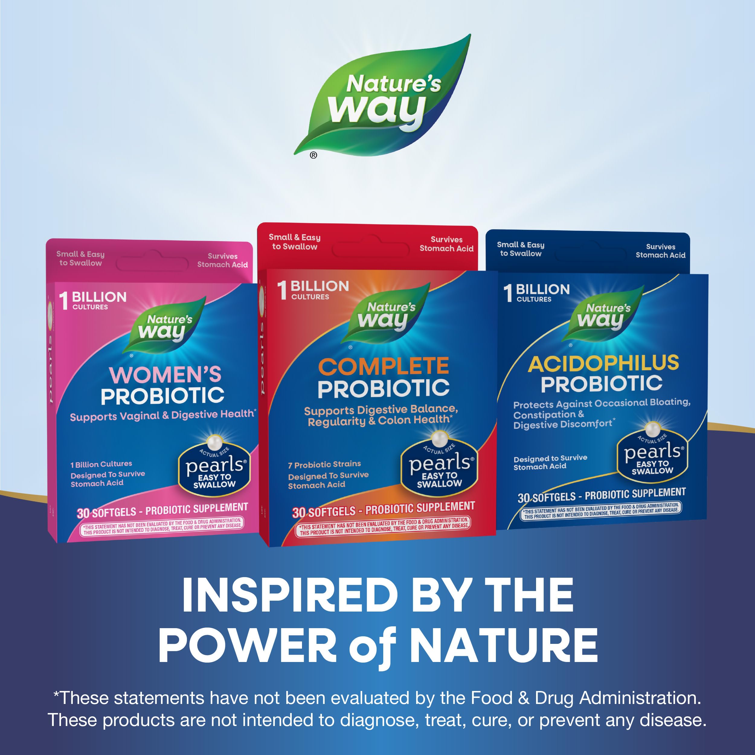 Foto 8 pulgar | Suplemento Nature's Way Complete Probiotic Pearls 30 Cápsulas Blandas - Venta Internacional