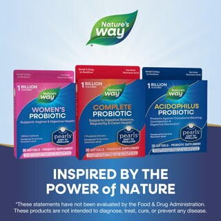 Foto 7 | Suplemento Nature's Way Complete Probiotic Pearls 30 Cápsulas Blandas - Venta Internacional