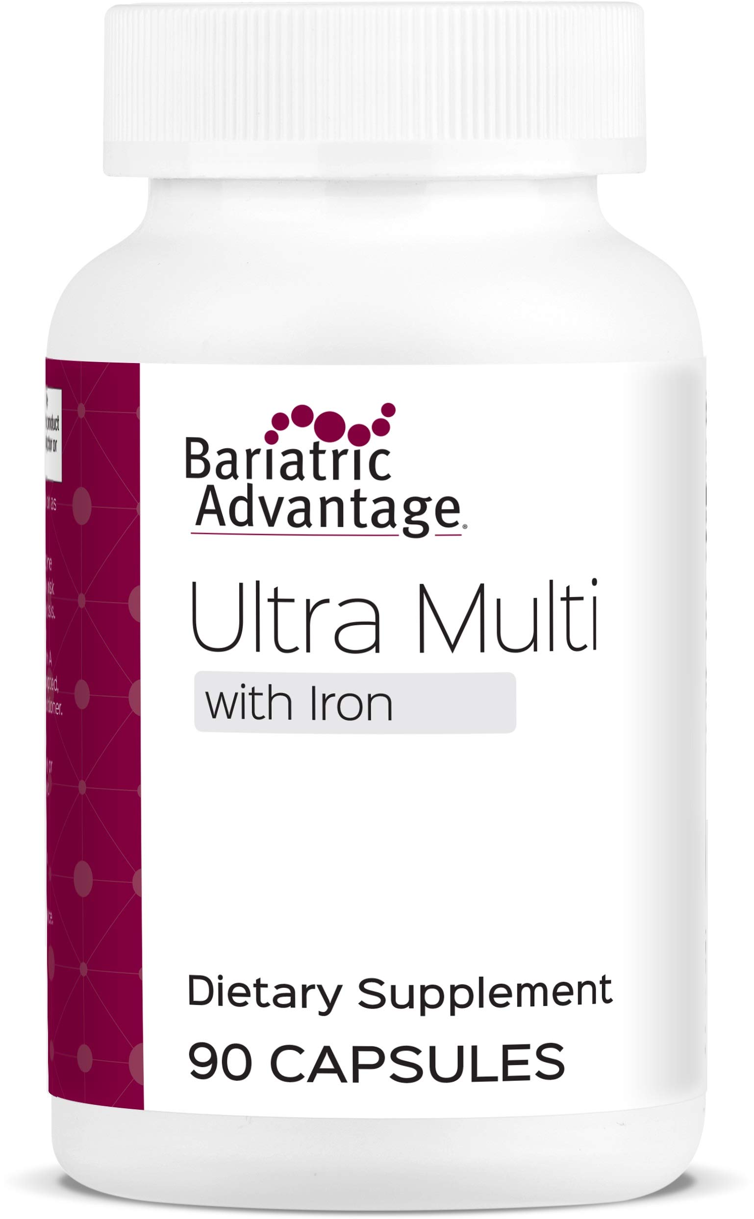Foto 1 | Suplemento Multivitamínico Bariatric Advantage Ultra con Hierro 90 Cápsulas - Venta Internacional