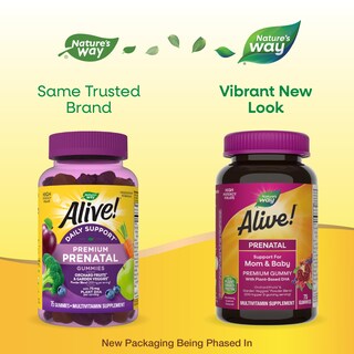 Foto 2 | Complementa Nature's Way Alive Prenatal Premium Gummy 75 - Venta Internacional