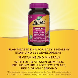 Foto 4 | Complementa Nature's Way Alive Prenatal Premium Gummy 75 - Venta Internacional