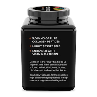 Foto 3 | Suplemento Youtheory Colágeno Avanzado para Hombre Con Biotina 390 G - Venta Internacional