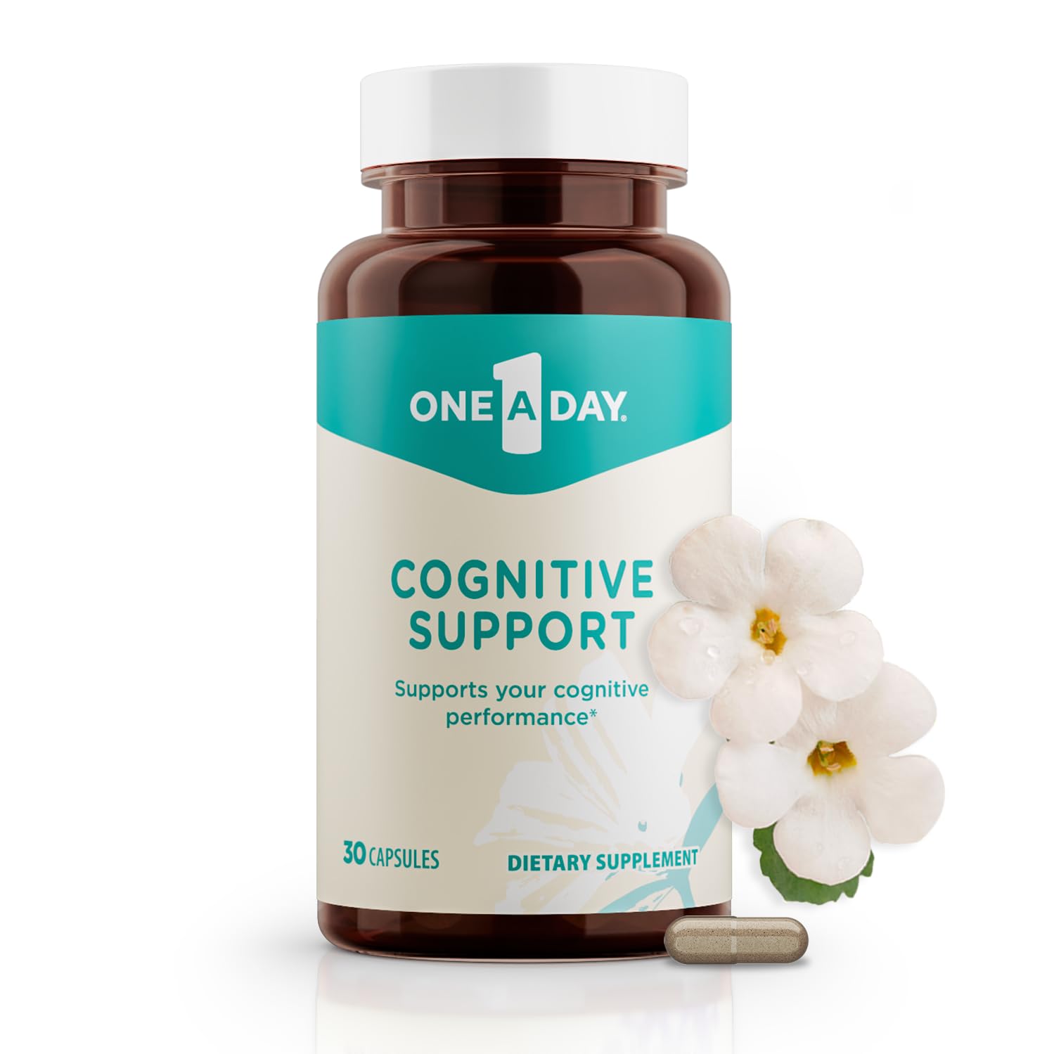 Suplemento 1 al Día Apoyo Cognitivo 30 Cápsulas - Venta Internacional