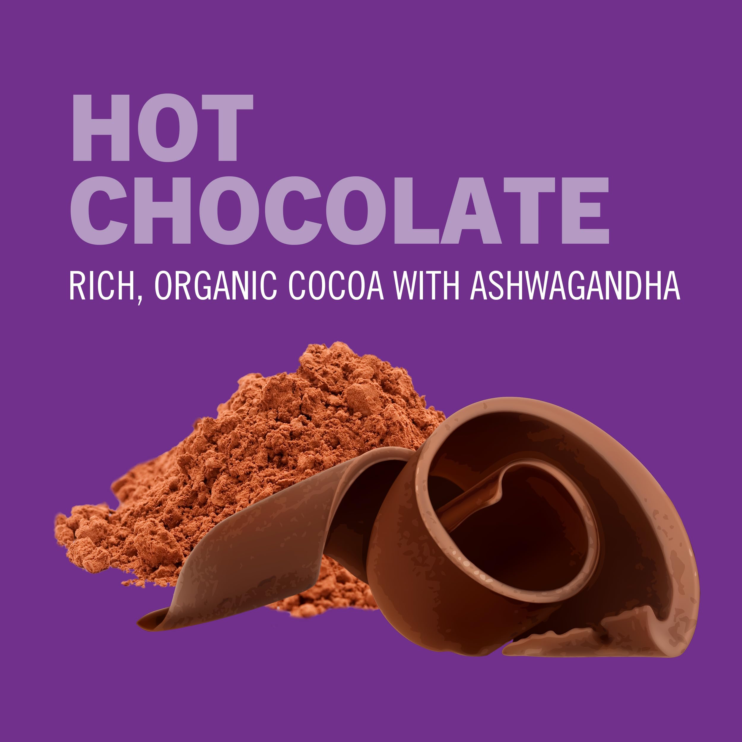 Foto 6 pulgar | Mezcla de Chocolate Caliente con Hongos en Polvo 10 Porciones Individuales - Venta Internacional