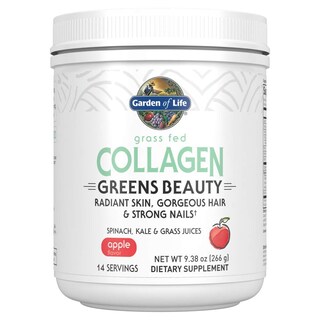 Foto 1 | Colageno Greens Beauty Powder Garden Of Life Apple 14 Porciones - Venta Internacional