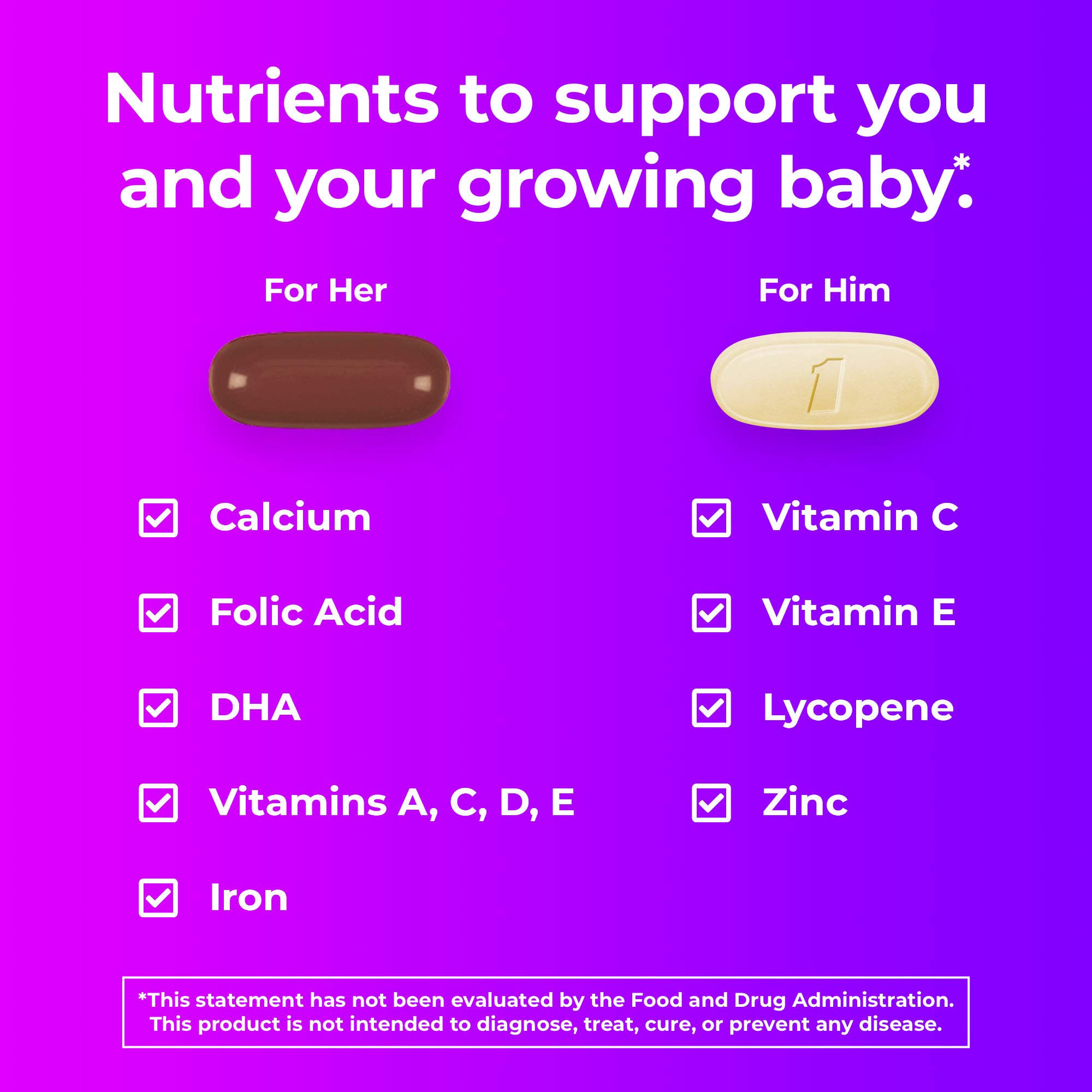 Foto 4 pulgar | Suplemento Multivitamínico Unisex Antes del Embarazo - Venta Internacional