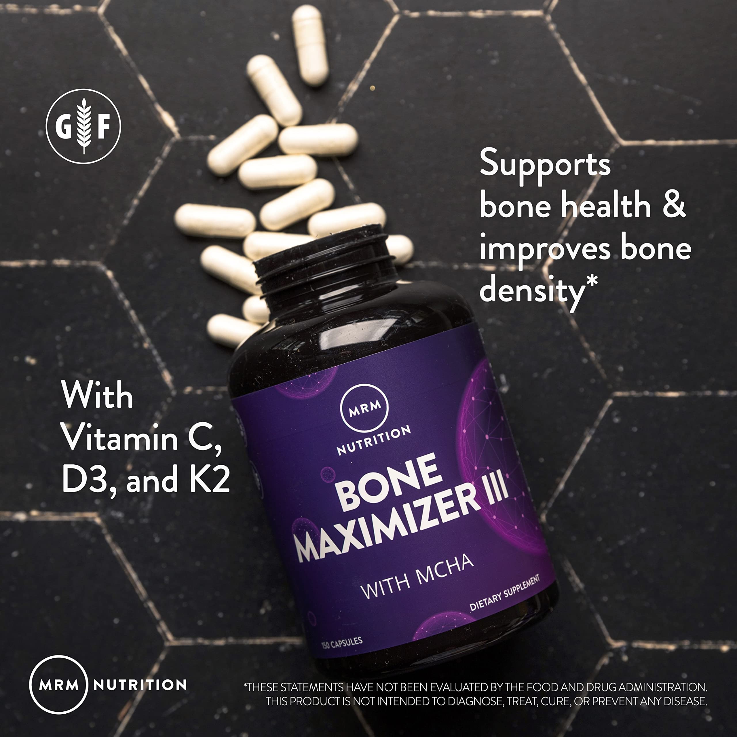 Foto 5 pulgar | Suplemento Mrm Nutrition Bone Maximizer Iii Bone Health 150 Cápsulas- Venta Internacional