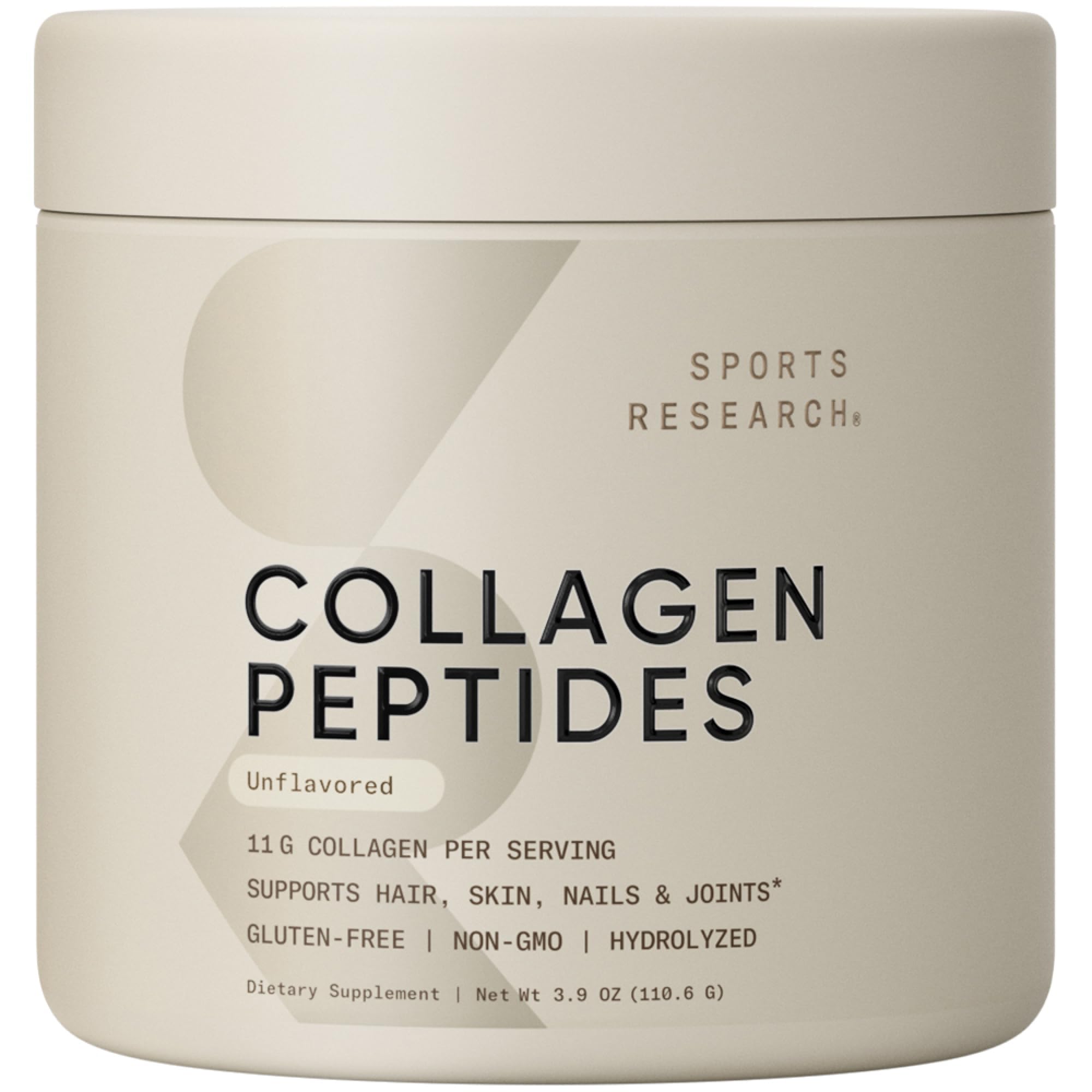 Foto 1 | Suplemento de Péptidos de Colágeno en Polvo Sports Research 110.6 g - Venta Internacional