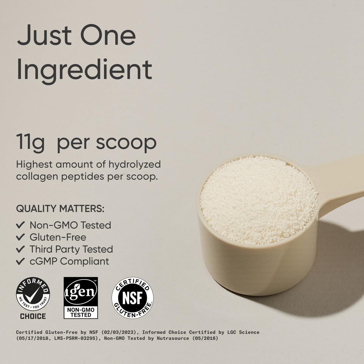 Foto 2 | Suplemento de Péptidos de Colágeno en Polvo Sports Research 110.6 g - Venta Internacional