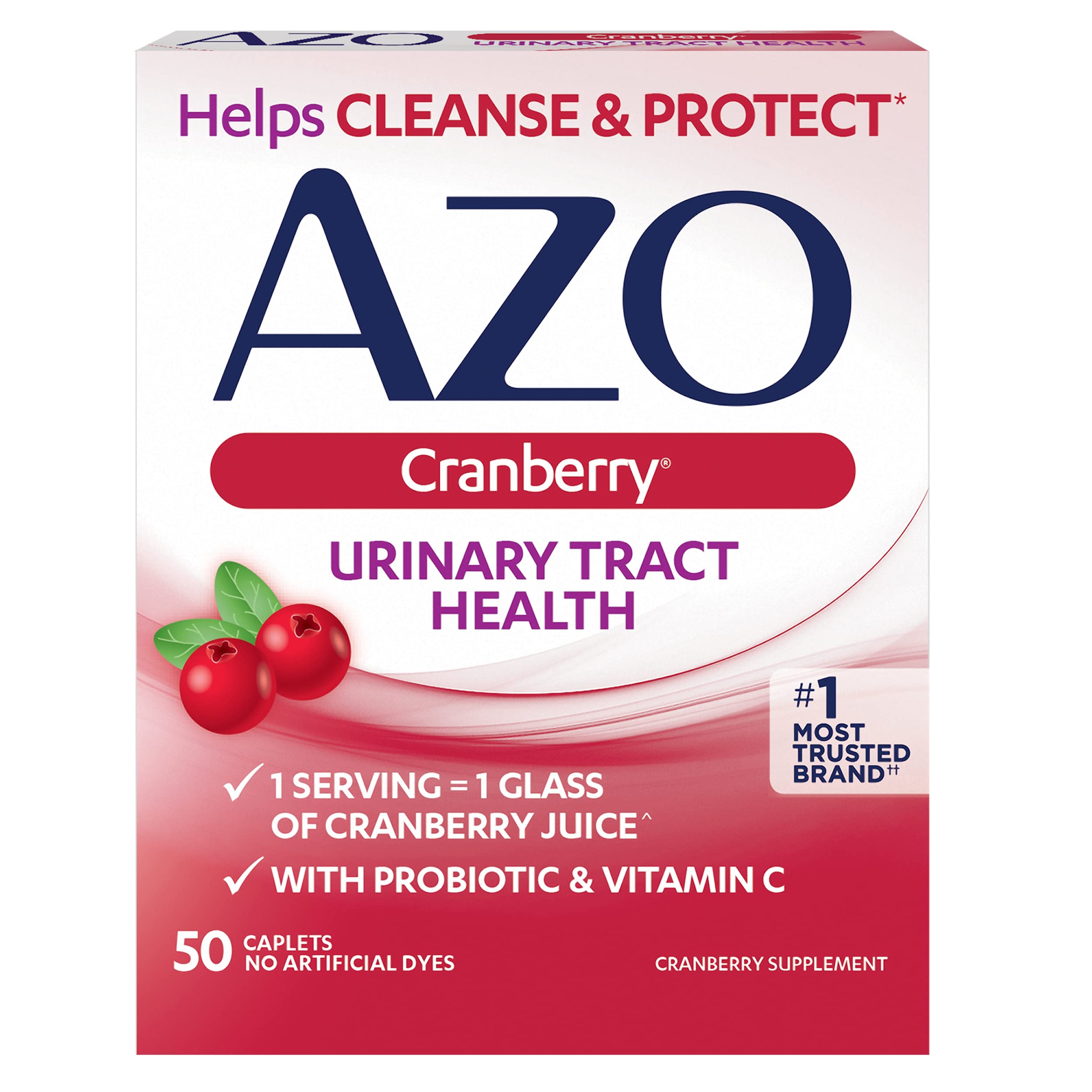 Suplemento Azo Cranberry Urinary Tract Health 50 Comprimidos - Venta Internacional