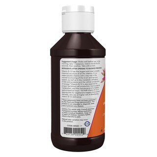 Foto 3 | Suplemento Líquido Now Ultra B-12 118 Ml con 800 Mcg de Ácido Fólico - Venta Internacional