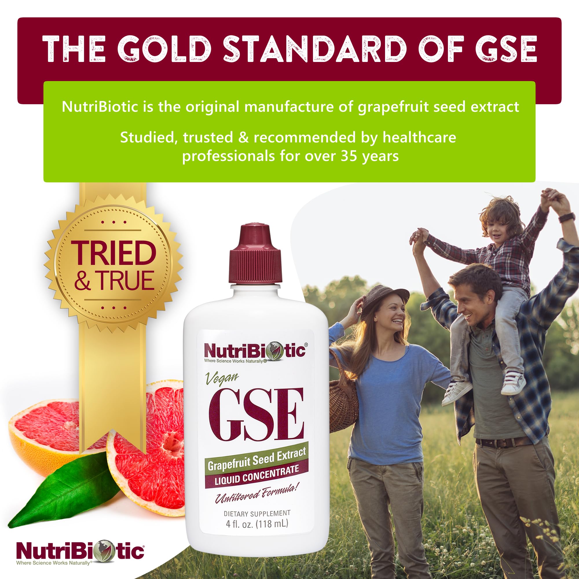 Foto 4 pulgar | Suplemento Nutribiotic Gse de Extracto de Semilla Pomelo 118 Ml - Venta Internacional