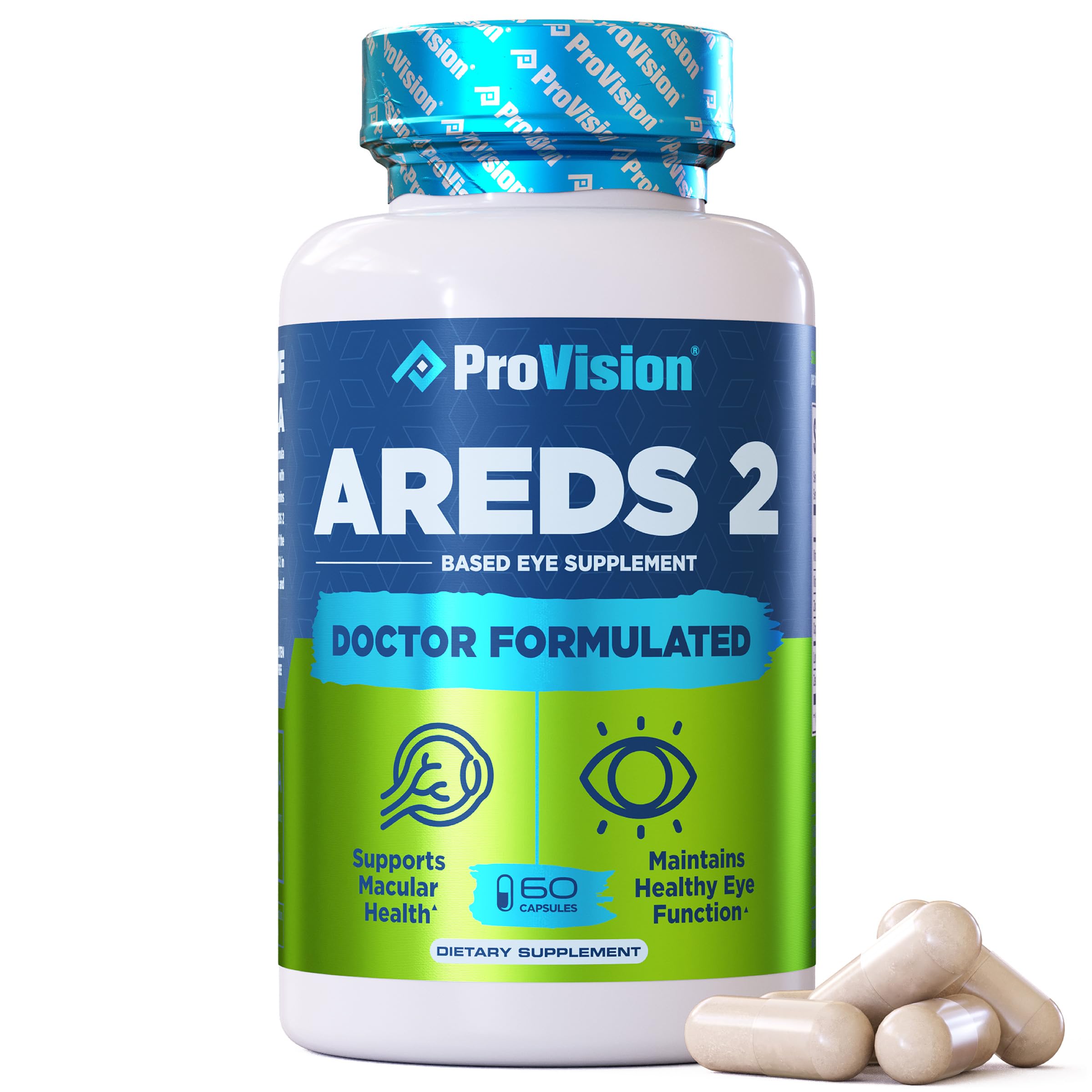 Foto 2 pulgar | Provisión de Vitaminas para Ojos Areds 2 Enhance Vision 60 Cápsulas - Venta Internacional