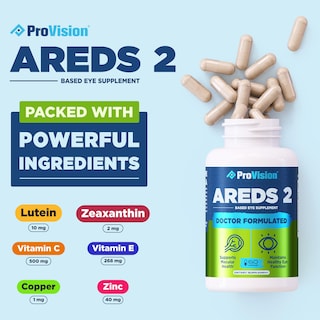 Foto 2 | Provisión de Vitaminas para Ojos Areds 2 Enhance Vision 60 Cápsulas - Venta Internacional
