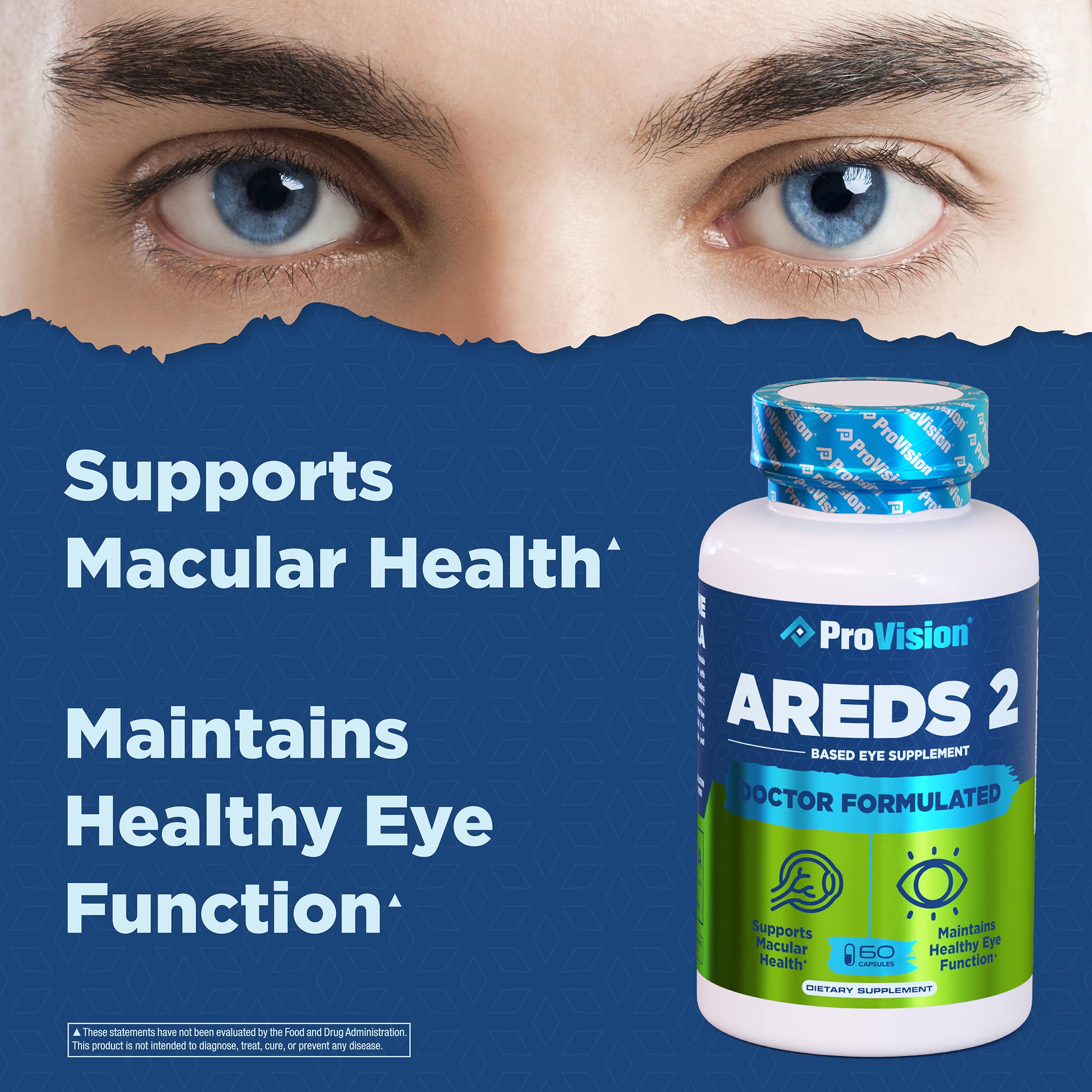 Foto 4 | Provisión de Vitaminas para Ojos Areds 2 Enhance Vision 60 Cápsulas - Venta Internacional