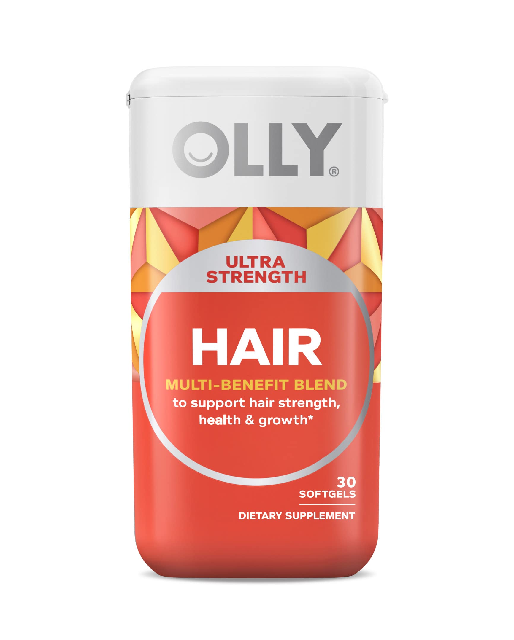 Foto 2 pulgar | Suplemento Capilar Olly Ultra Strength 30 Cápsulas- Venta Internacional