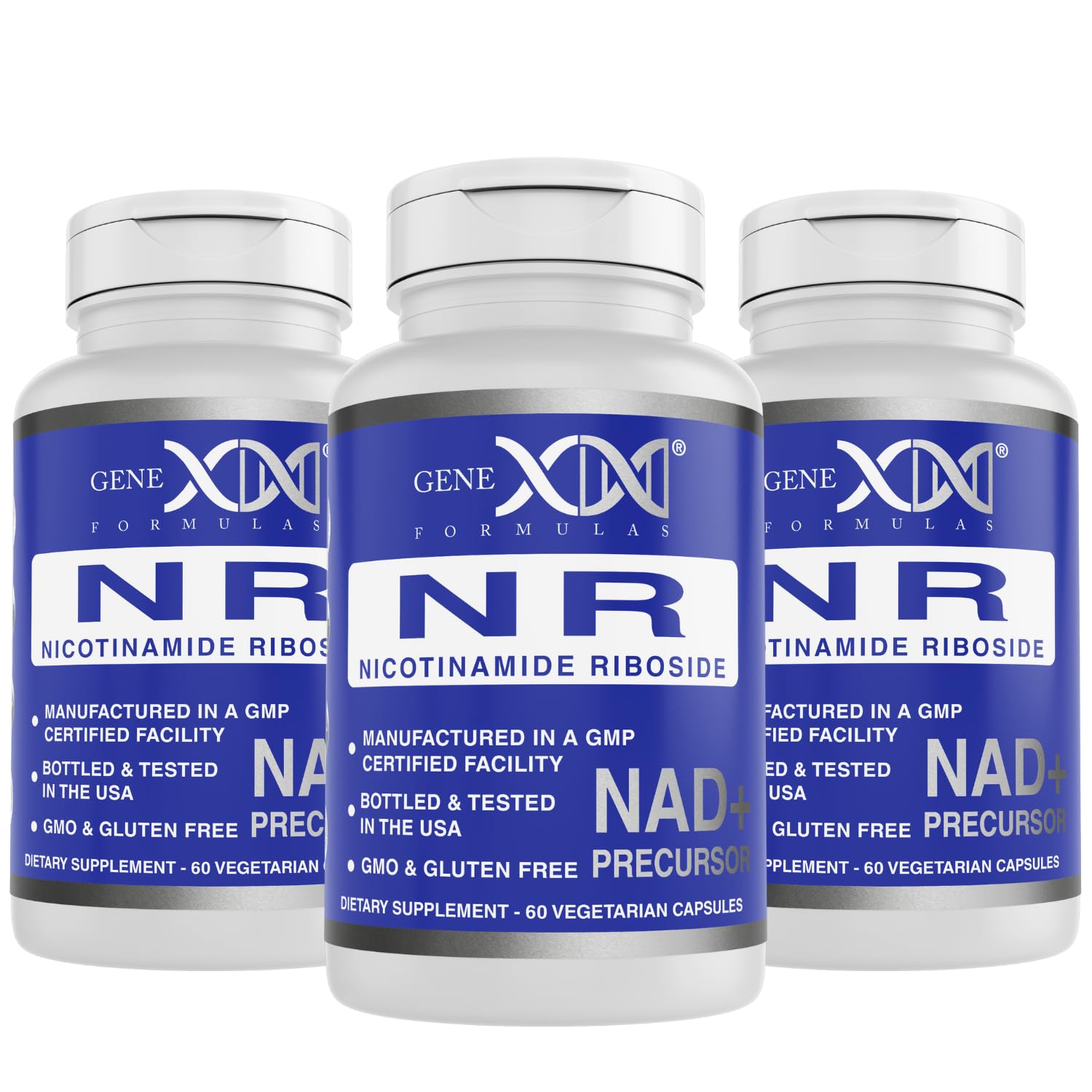Foto 2 pulgar | Suplemento Genex Formulas NR Riboside de Nicotinamida 300 mg 3 Frascos - Venta Internacional