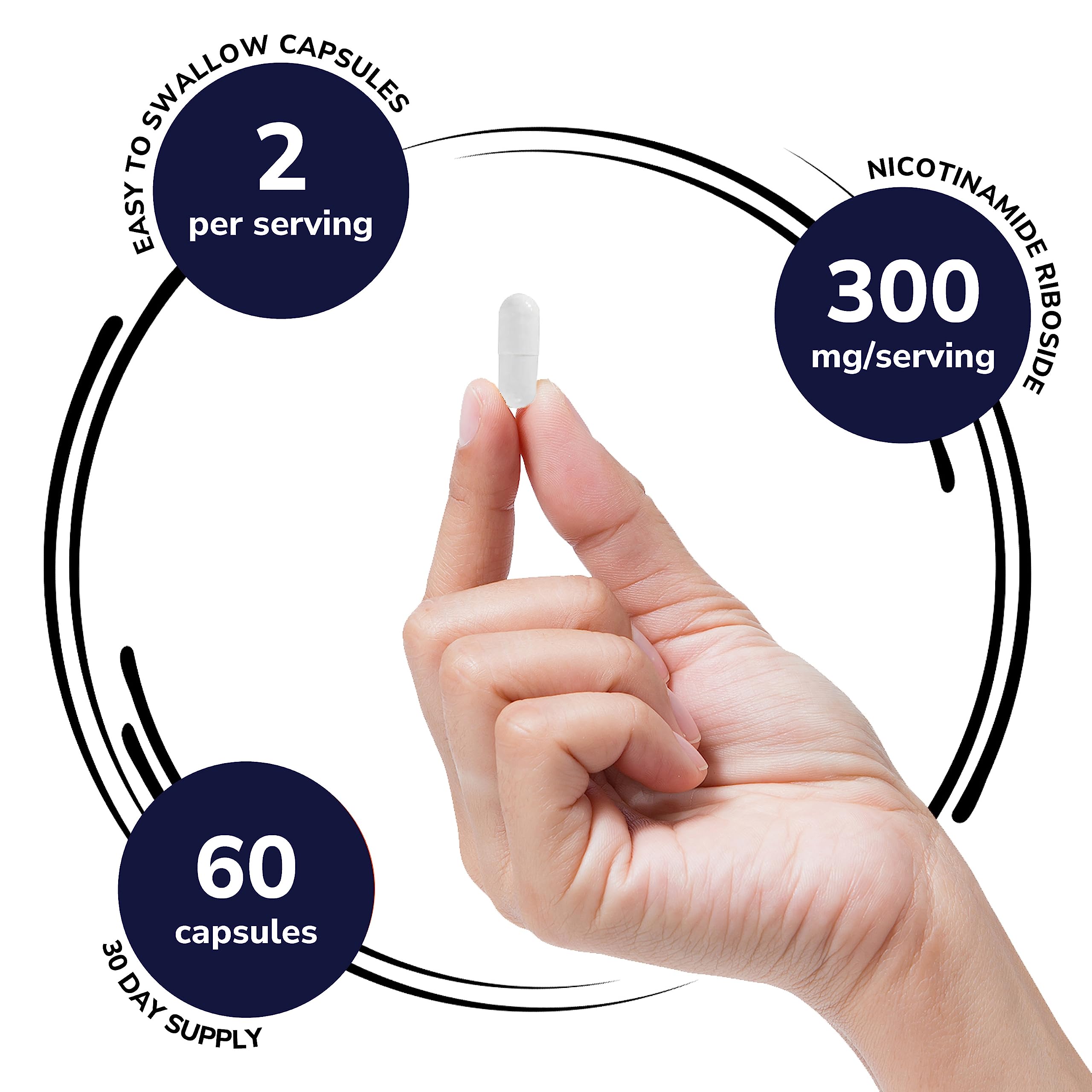 Foto 4 pulgar | Suplemento Genex Formulas NR Riboside de Nicotinamida 300 mg 3 Frascos - Venta Internacional