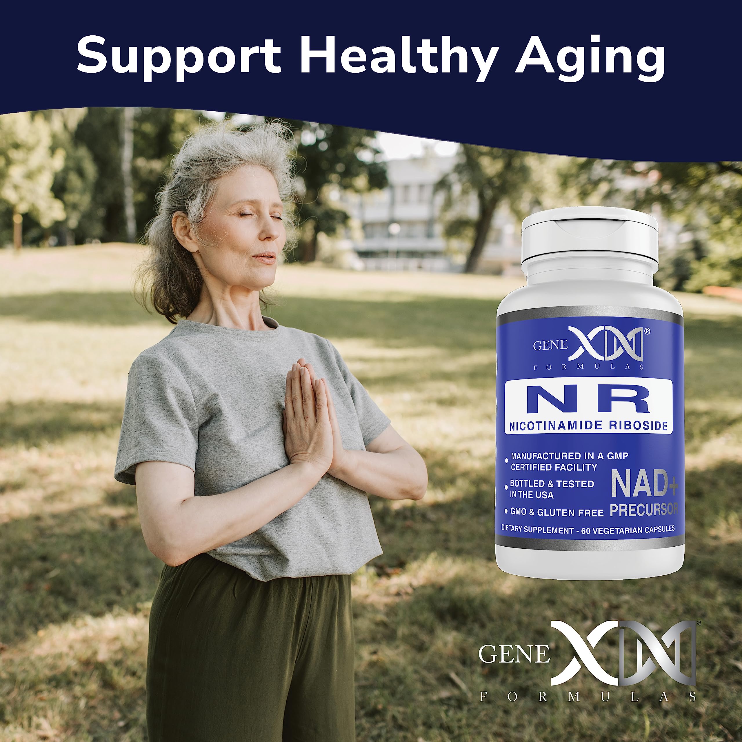 Foto 7 pulgar | Suplemento Genex Formulas NR Riboside de Nicotinamida 300 mg 3 Frascos - Venta Internacional
