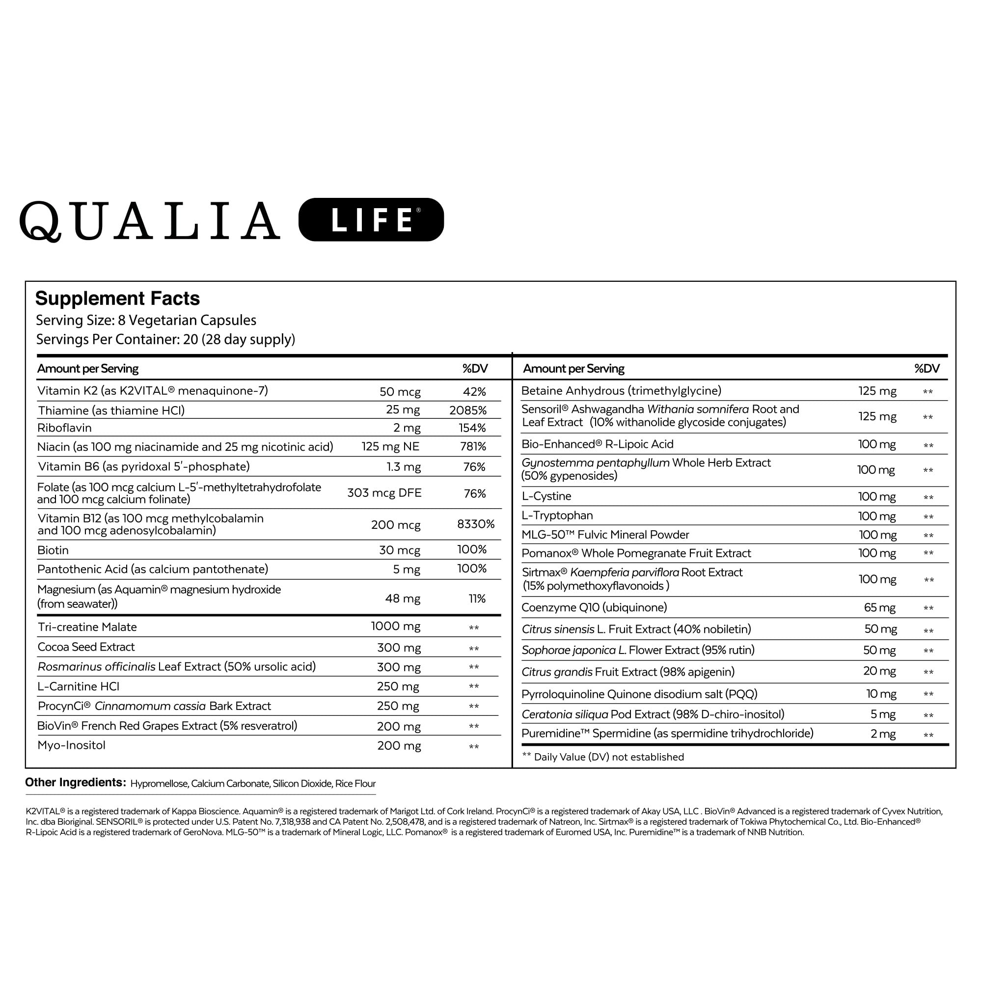 Foto 5 pulgar | Suplemento Qualia Life Nad+ Neurohacker Collective - Venta Internacional