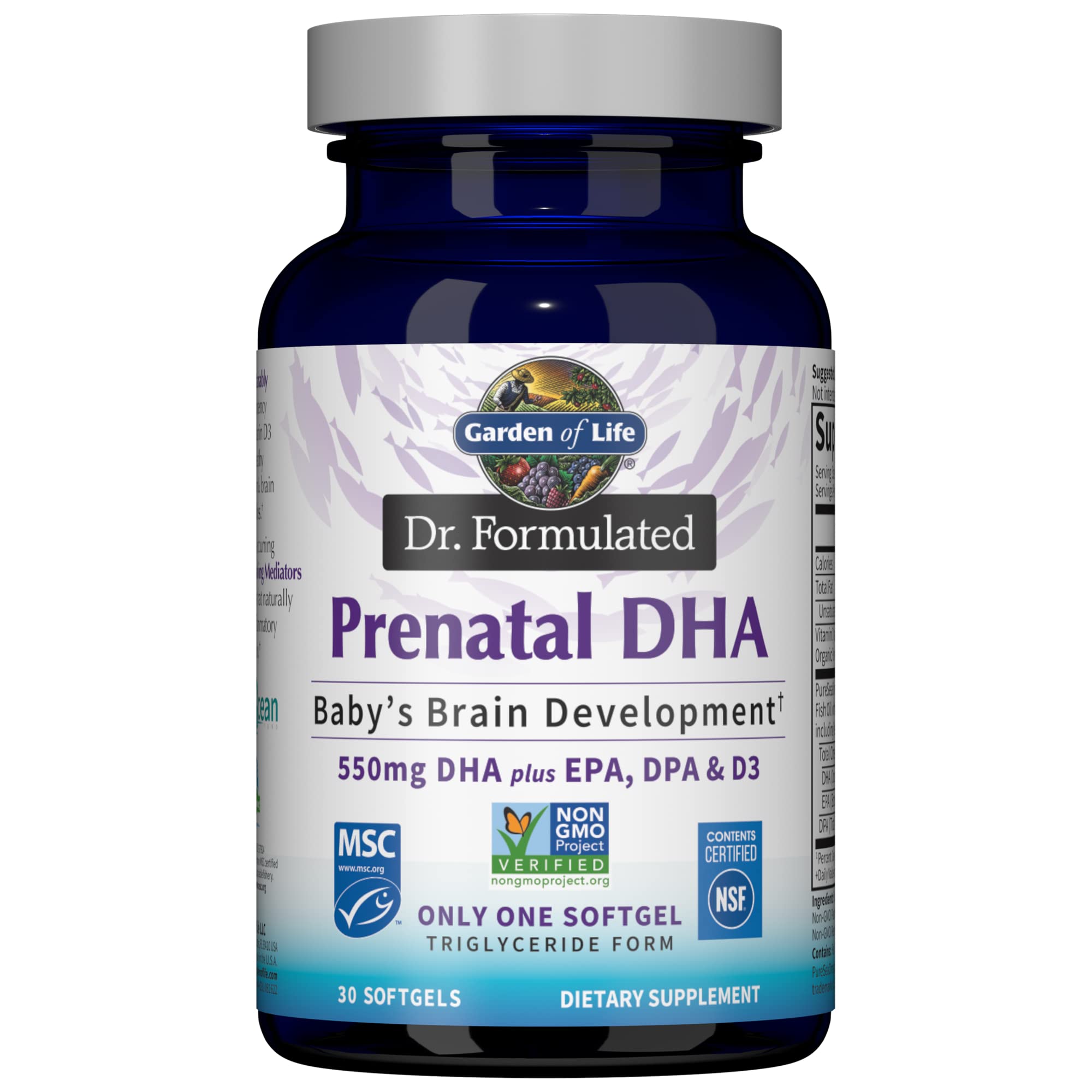 Foto 2 pulgar | Suplemento de Aceite de Pescado con Dha Garden Of Life Dr. - Venta Internacional