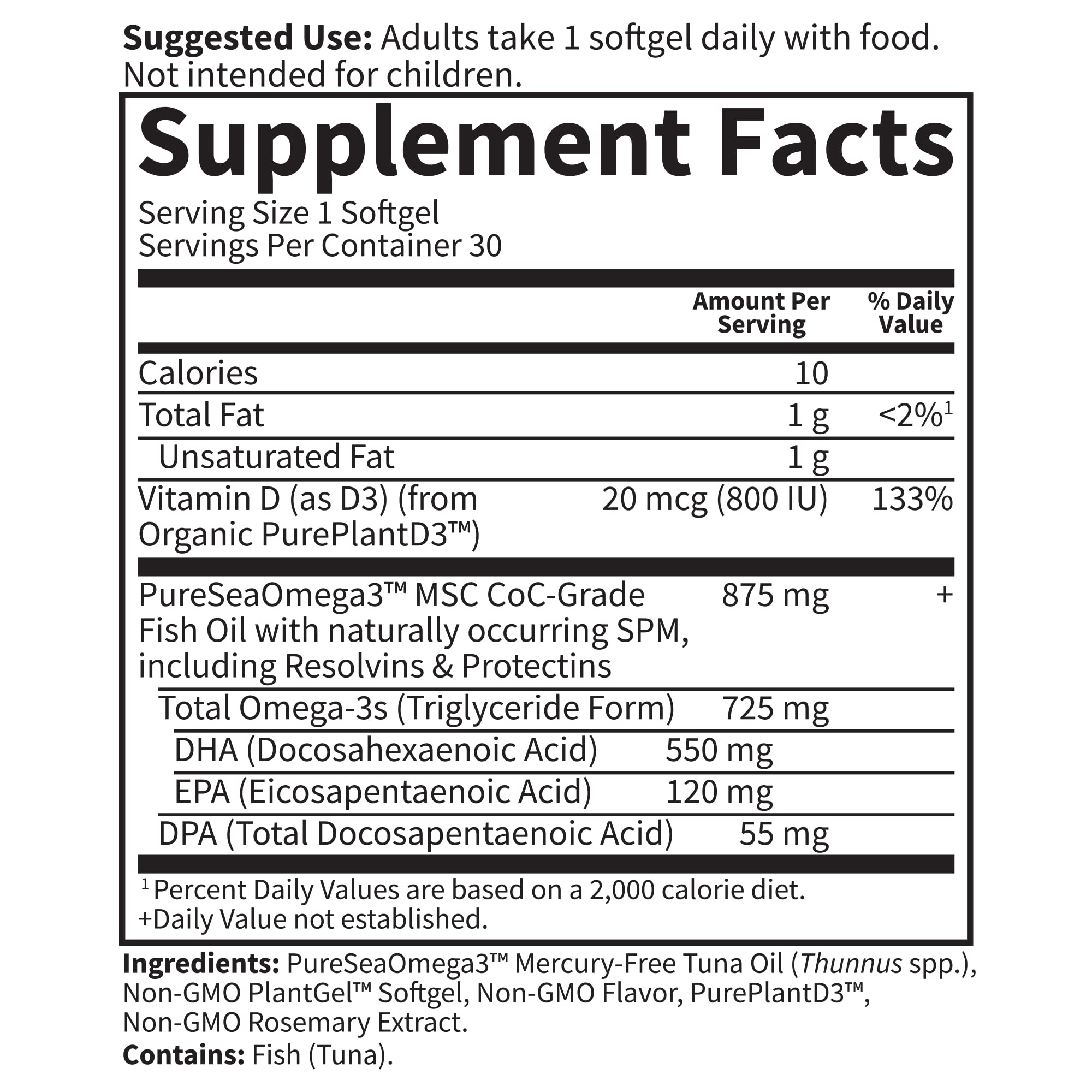 Foto 6 pulgar | Suplemento de Aceite de Pescado con Dha Garden Of Life Dr. - Venta Internacional
