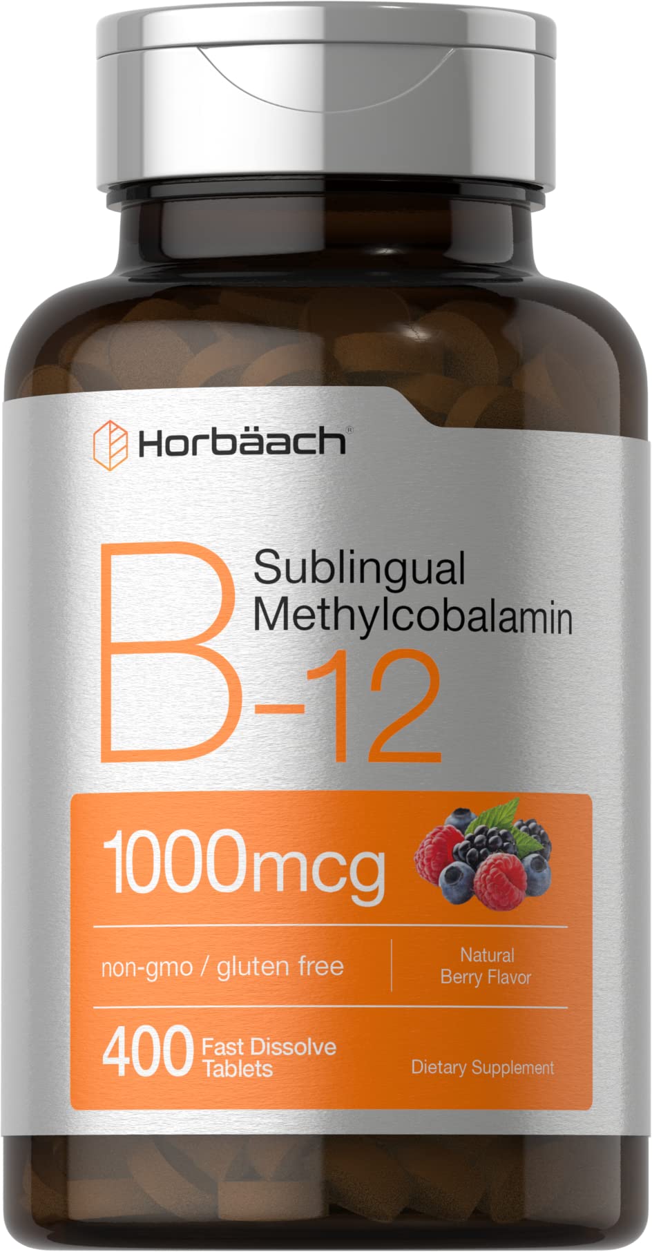 Foto 2 pulgar | Suplemento Horbäach de Vitamina B12 1000 mcg de Metilcobalamina - Venta Internacional