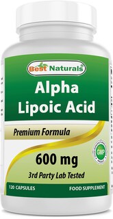 Foto 1 | Suplemento de Ácido Alfa Lipoico Best Naturals 600 mg 120 Cápsulas - Venta Internacional