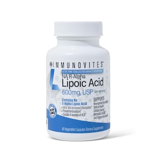 Foto 1 | Suplemento de Ácido R-alfa Lipoico Estabilizado Immunovites 600 Mg - Venta Internacional