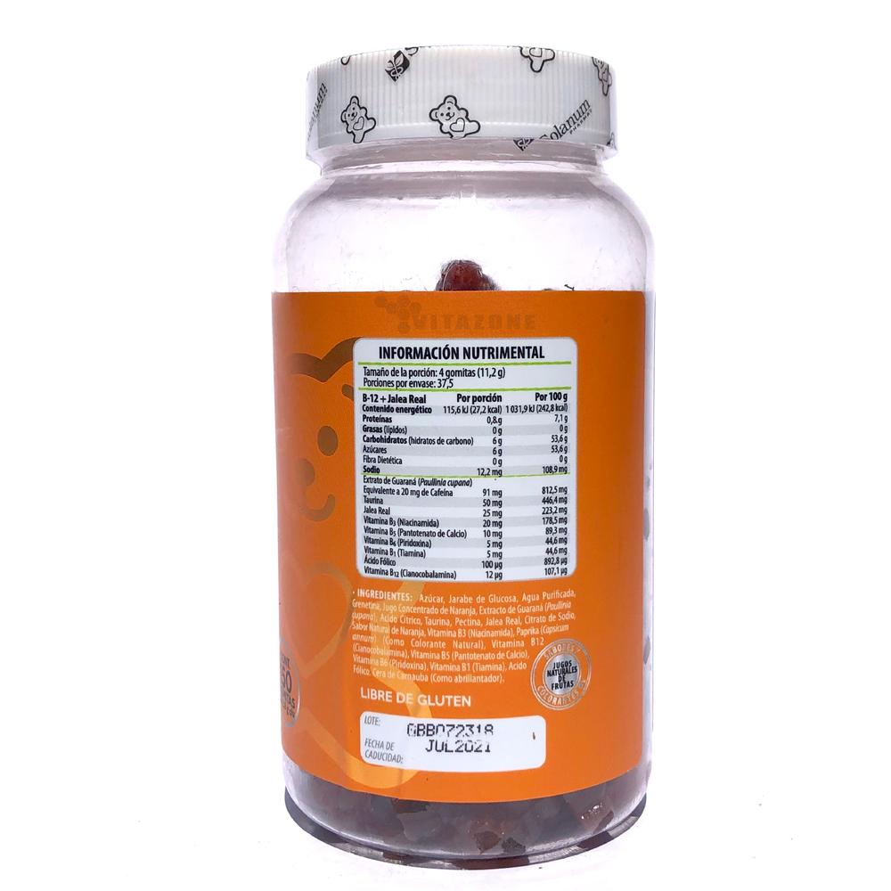 Foto 2 | Vitamina B12 150 Gomitas Belabear Sabor Naranja