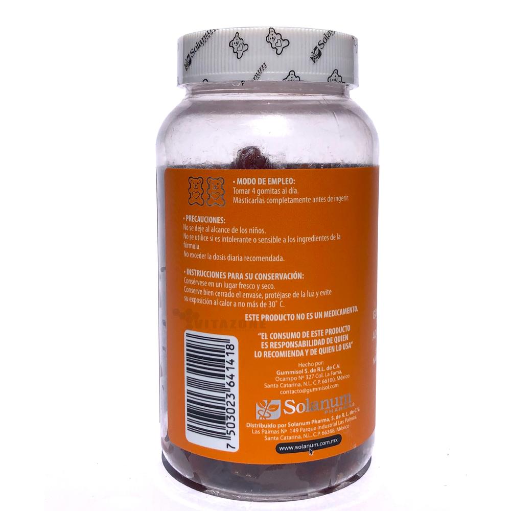 Foto 3 | Vitamina B12 150 Gomitas Belabear Sabor Naranja