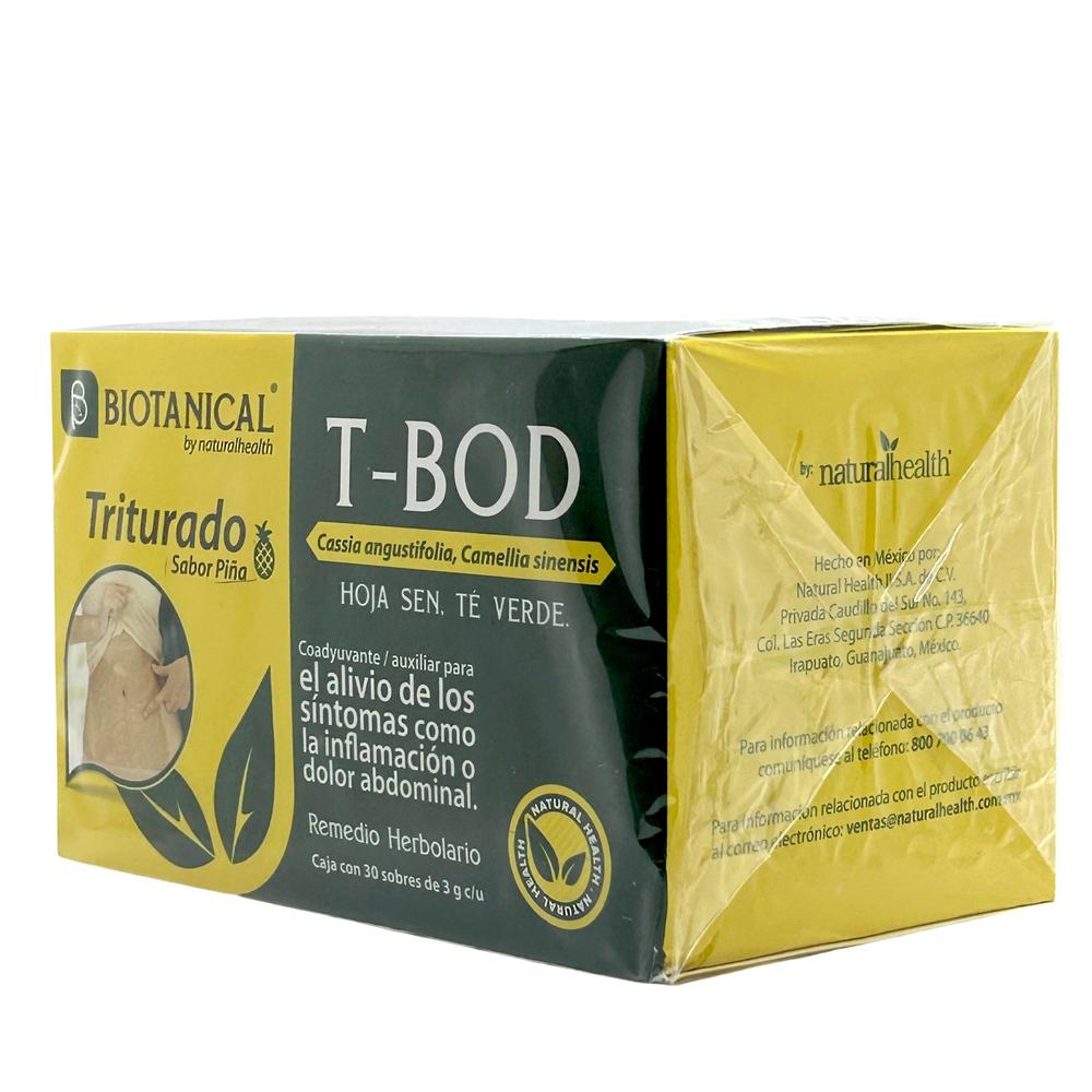 Foto 5 pulgar | T- Bod (body Slim Té) 30 Sobres Sabor Piña Natural Health