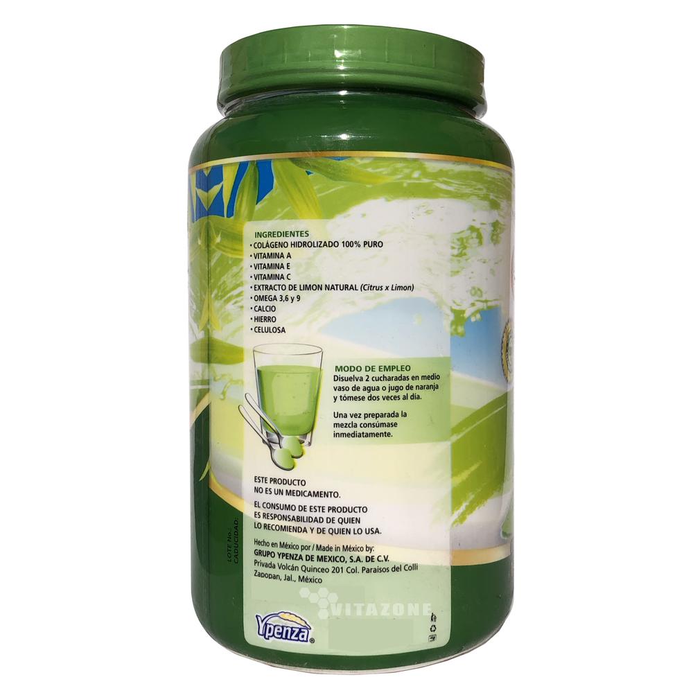 Foto 4 pulgar | Suplemento de Colágeno Hidrolizado Ypenza Sabor Limón en Bote de 1.1kg
