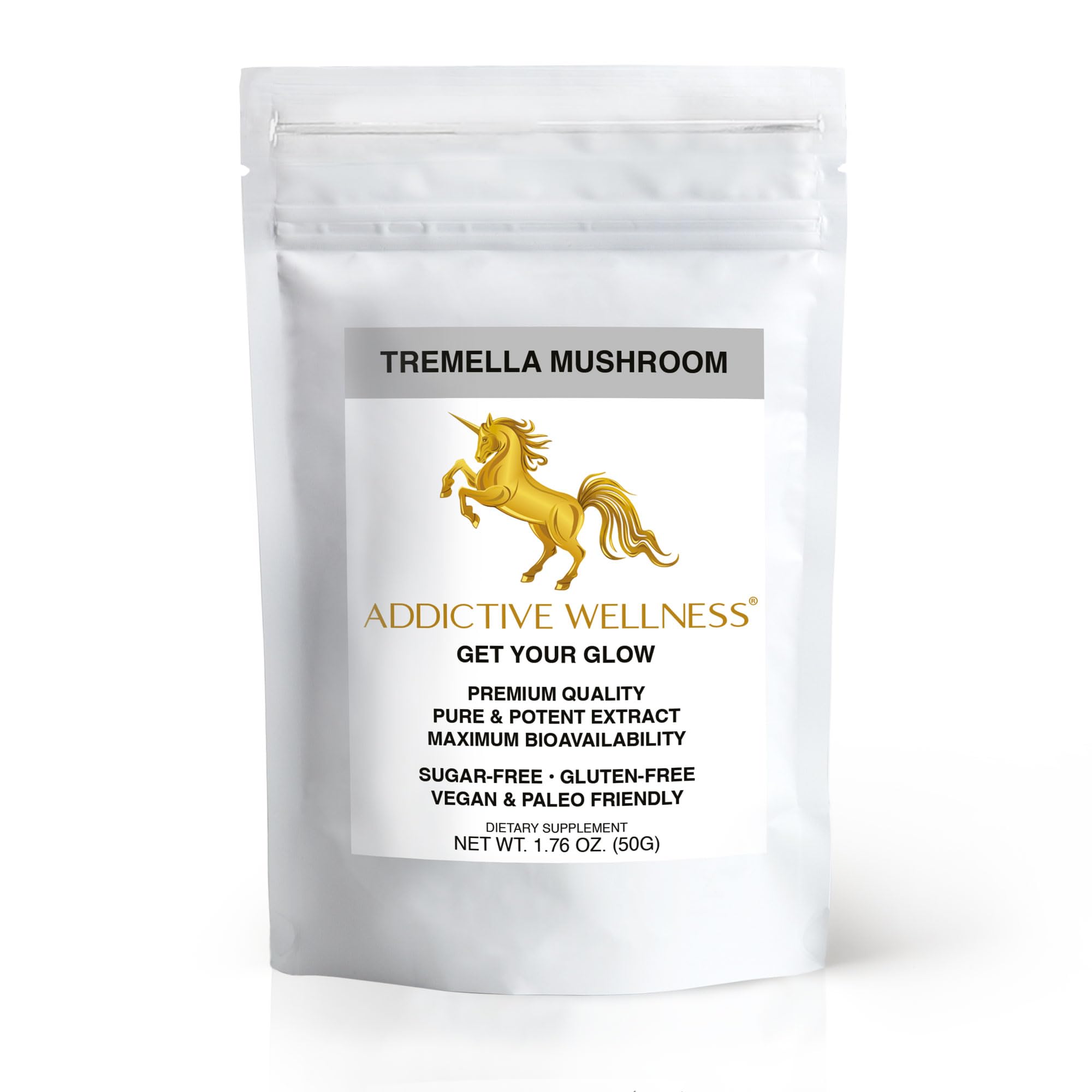 Suplemento Addictive Wellness Extracto de Hongos Tremella 50 G - Venta Internacional